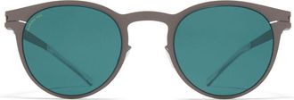 Mykita Riley Polarized 223 Mens Sunglasses Grey Size 48