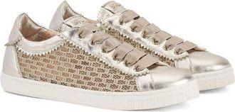 AGL Sade Plots Sneaker with Woven Texture in Sandy-Sandy at Nordstrom, Size 37.5