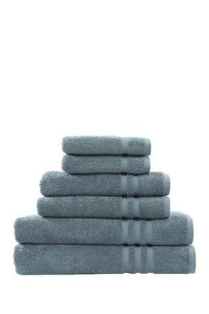 Linum Home Textiles Denzi 6-Piece Towel Set - Denzi Blue at Nordstrom Rack