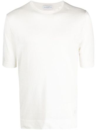 Ballantyne Linnen T-shirt - Wit