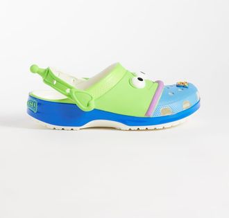 Crocs Zoccoli unisex classici verdi Toy Story Aliens-Multicolore