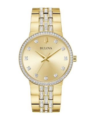 Bulova Mens Crystal Watch