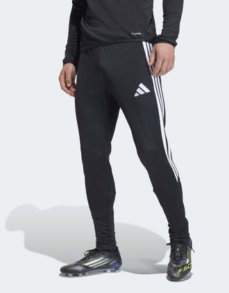 adidas Tiro26 League - Pantaloni da allenamento regular neri e bianchi-Nero
