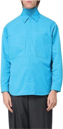 Valentino Hombre, Camisas, Azul, Talla: M