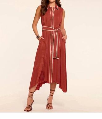 Ramy Brook Kenneth Dress In Amber