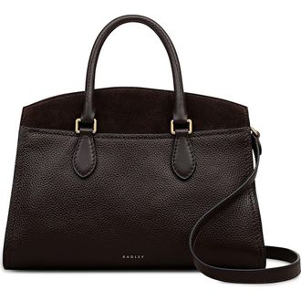 Radley London Medium Portland Way Zip Tote Bag in Dark Oak at Nordstrom Rack