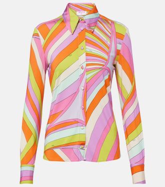 Pucci Camicia Iride in jersey