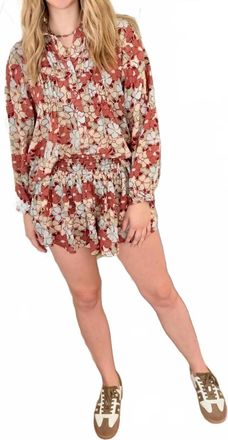 Free People Womens Sienna Set In Red