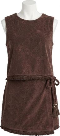 Z Supply Canopy Top In Chocolate Cherry