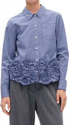 Baum Und Pferdgarten Mariel Long Sleeve Shirt In Blue
