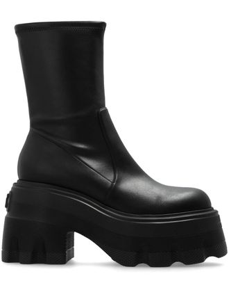 Casadei Stivaletti Maxxxi con plateau - Nero