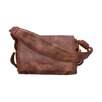 Custo Barcelona Alcanar-S Schoudertas - Heren - Tassen - Bruin - Maat: ONE Size Leer