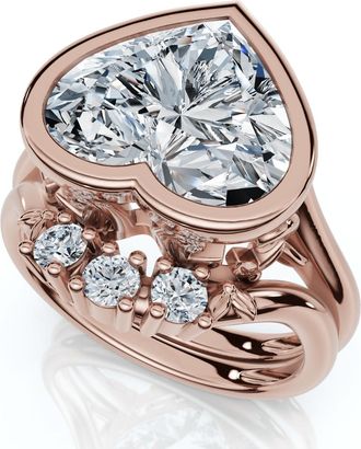 Pompeii3 Diamond Engagement Wedding Ring Set