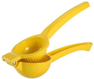 OEM Exprimidor De Limones De Aleaci&oacute;n De Aluminio, Exprimidor Manual De C&iacute;tricos, Utilizado Para Exprimir Jugo Fresco, Amarillo