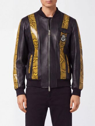 Billionaire Boys Club Bomber in pelle