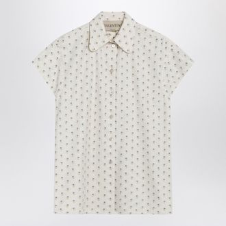 Valentino Garavani Short Sleeved Floral Shirt