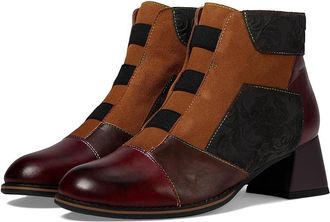 L'Artiste by Spring Step Copine Womens Boots Bordeaux : EU 36 (US Womens 5.5-6) M, Leather