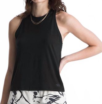 The North Face Dune Sky Standard Tank In Tnf Black