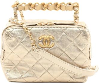 Chanel Borsa two-way metallizzata 2021 - Oro