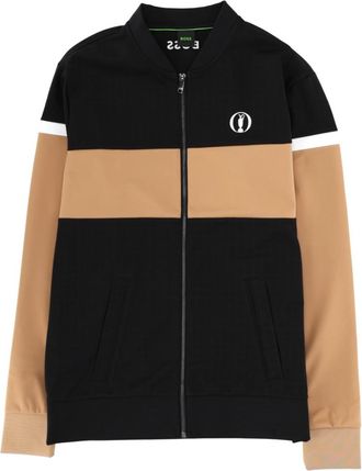 HUGO BOSS Black Mock Collar Sweatshirt
