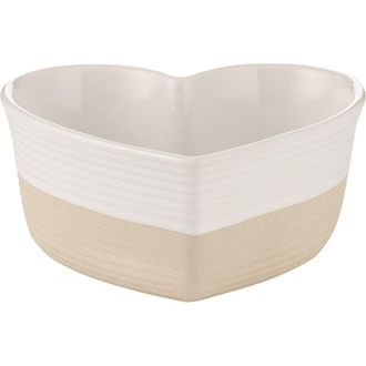 Mason Cash Rustic Charm Heart Baking Dish, 5.5 375ml Mini Stoneware Oven Dish in Beige at Nordstrom