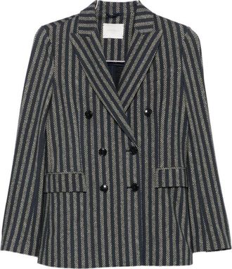 Circolo 1901 Blue Notched lapels Blazer