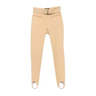 Goldbergh Brown Trousers with Belted Waist