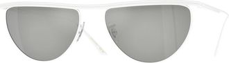 Oliver Peoples OV1342S 1984C 55358V Womens Sunglasses White Size 56