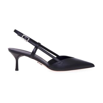 Sergio Levantesi Decollet&egrave; Open Behind - female - Sergio Levantesi - Pumps - Black - 4 1/2 UK - Shoes