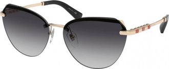 Bulgari Womens BV6129KB-395-T3-60 BV6129KB 60 395 T3 Fashion Sunglasses - Multicolour - One Size
