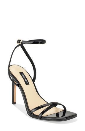 Nine West Penelope Sandal in Black at Nordstrom, Size 8.5