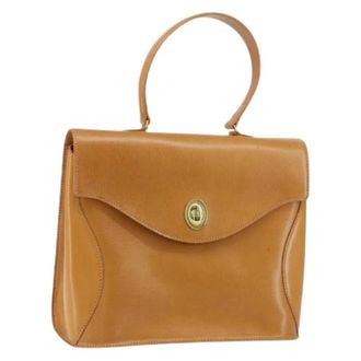 Dior Pre-owned Leather Hand Bag - Dames - Vintage Handtas - Bruin - ONE Size - Leer - Vintage