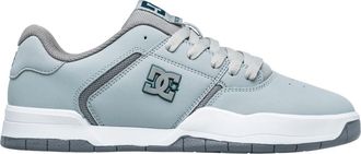 DC Sneaker DC SHOES Central, Herren, Gr. 6,5(38,5), blau (grau, grau, blau), Obermaterial:Obermaterial: Leder / Futter: Textil / Aussensohle: Gummi;, Sch