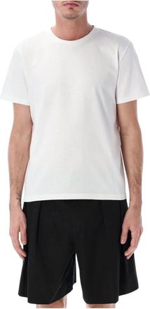 Saint Laurent Tops, Heren, Wit, S, T-Shirts