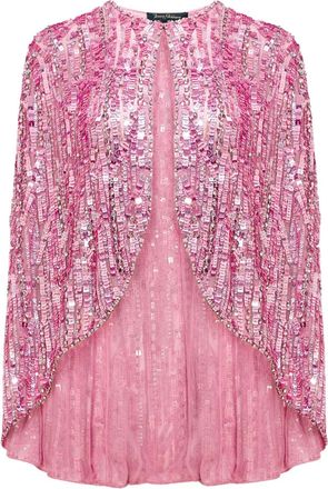 Jenny Packham Vulsa maxi-jurk - Roze