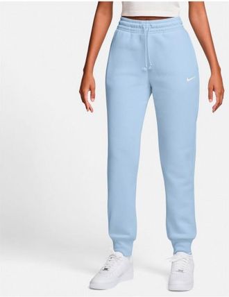 Nike Phoenix Fleece Mid-Rise Pant Trainingshose f&uuml;r Damen | wei&szlig;