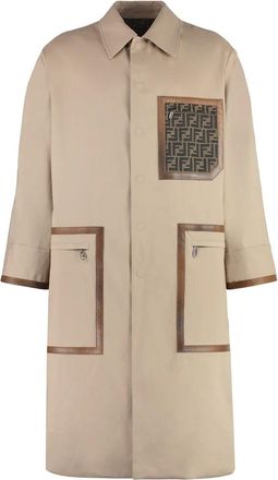 Fendi omkeerbare trenchcoat