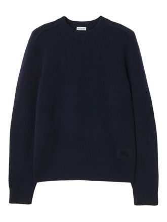 Burberry cashmere-blend jumper - Blue