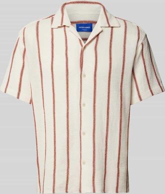Jack & Jones Jack & Jones Regular Fit Freizeithemd mit Resortkragen Modell COBA in Rot, Gr&ouml;&szlig;e XXL