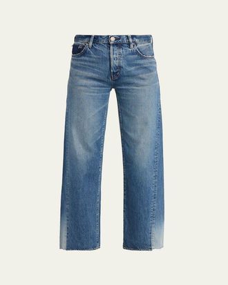 Moussy Vintage Wide-Leg Paneled Jeans