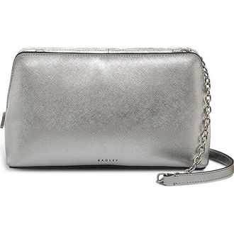 Radley London Elia East West Clutch in Silver at Nordstrom Rack, Size Small