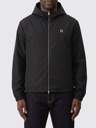 Fendi Giacca con cappuccio in poliestere FF
