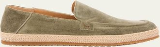 Stuart Weitzman Mens Bala Suede Espadrilles