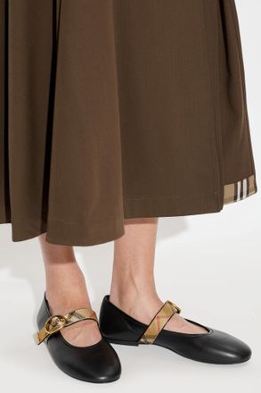 Burberry Robin Ballerinas, Womens, Black