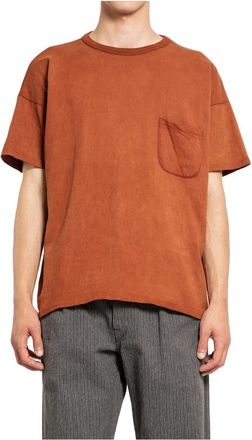 Taiga Takahashi Lot. 601 Tee Shirt - Heren - T-shirts - Bruin - M - Katoen - Tops