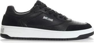 Just Cavalli Low-top Sneakers - Heren - Sneakers - Zwart - 39 EU - Leer - Schoenen
