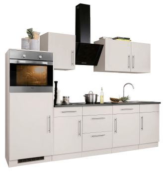 Wiho Küchen Küchenzeile »Cali« ohne E-Geräte, Breite 280 cm