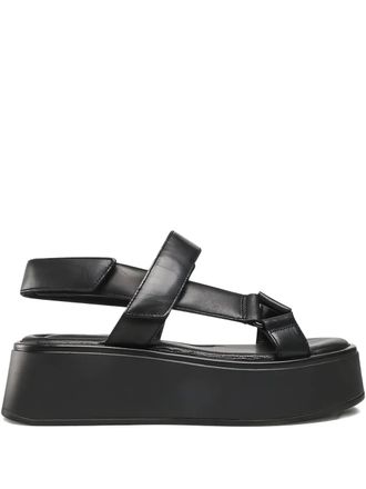 Vagabond Sandali Courtney con plateau - Nero