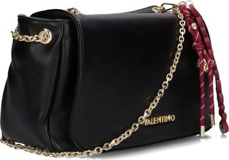 Valentino Tassen, Dames, Zwart, ONE Size, Wol, Winter Re Flap Tas Schoudertas