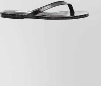 Toteme leather thong sandals